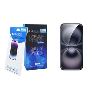 Full Cover Full Glue 2.5D  Tempered Glass Screen Protector for iPhone 17 16 16 Pro  Mobile Phone Accessories