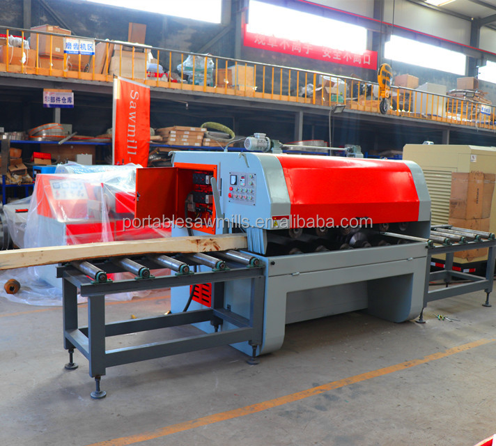 Wood Sawmill Multi Rip Saw Panel Saw Multi Saw Machine for Wood Cutting