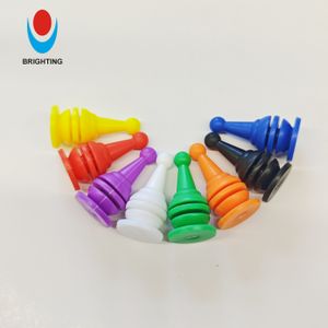 Wholesale New Style Plastic Pawn For Family Board Card Game Components Accessories Chess Solid Jumping Checker  In Stock