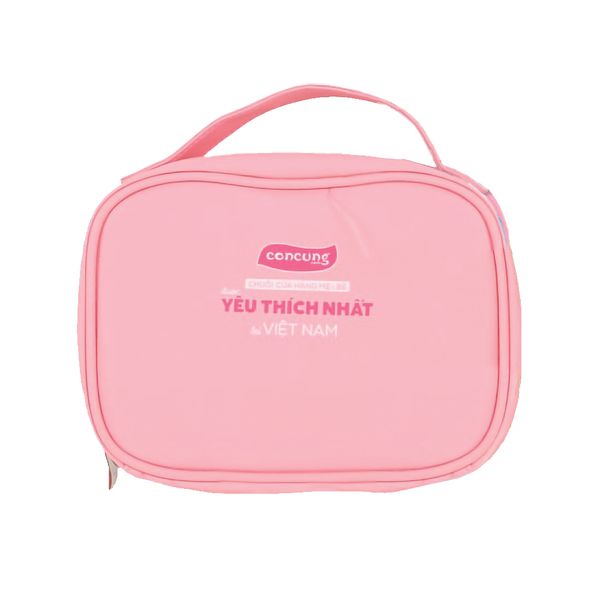High Quality Women's Concung Makeup Bag New Design Elegance Travel Accessory Zipper Printed PU Case