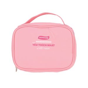 High Quality Women's Concung Makeup Bag New Design Elegance Travel Accessory Zipper Printed PU Case