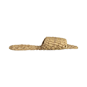 Handmade Natural Water Hyacinth Slippers Eco-Friendly Recyclable Top Products for Indoor Use or Beach Decor Made in Vietnam