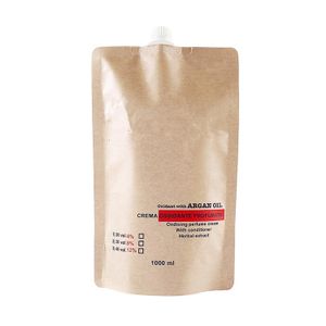 Eco-Friendly Custom Packaging Stand Biodegradable Corn Starch PLA Doypack Bag Spout Pouch 50ML 100ML 200ML 300ML 500ML Lotions