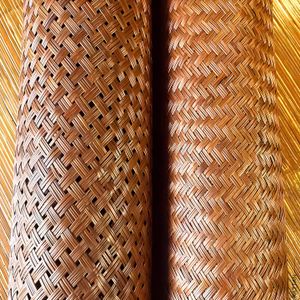 Luxurious Handmade Customized Bamboo Woven Mat Sophisticated Sustainable Raw Material for Elegant Home Interiors and Outdoor