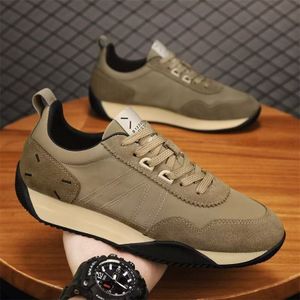 Sports Trendy Men's Shoes 2025 New Four Seasons Breathable Soft Bottom Comfortable Casual Shoes Forrest Gump Shoes