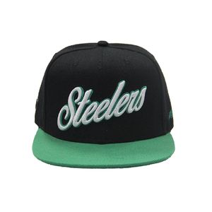 Unisex Two-Tone Acrylic Snapback Cap Wholesale Customized Oem Embroidered 6 Panel Sports Cap With Flat Brim for Outdoor