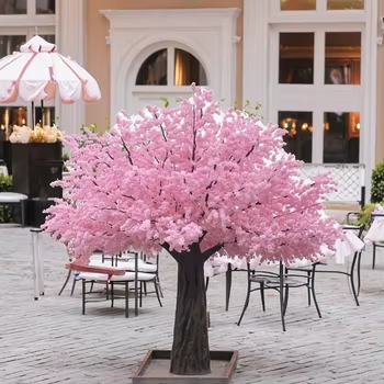 Chinese factory supplier cherry blossom tree indoor artificial cherry blossom tree for wedding decoration