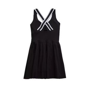 Beautiful Breathable One-Piece Sports Skirt Pickleball-Pedal Tennis Wear with Anti-Exposure Back Tennis Skirt
