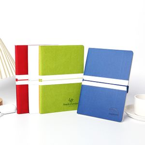 factory produce 2025 soft cover pu leather cover A5 Notebooks Agenda Planner with band