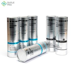Custom Biodegradable Cardboard Cylinder Paper Tube Cosmetic Boxes