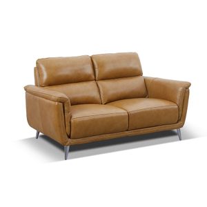 MANWAH CHEERS Elastic and Soft Loveseat Living Room Couches Leather Recliner Sofa Set Furniture