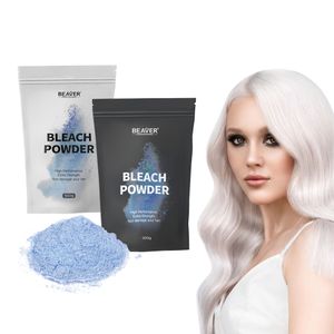 Hair Bleach Powder for Hair Private Label Ammonia Dust Free Lightener Blue Whitening Professional Hair Bleaching Powder