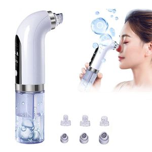 KKS Beauti Product Facial Lift Face Cleaner Electric Micro Small Bubble Water Cycle Acne Pimple Pore Vacuum Blackhead Remover