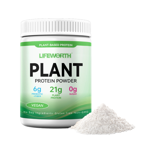 Lifeworth Vegan Sport Nutrition Collagen Peptides Hydrolysate Plant  Protein Powder Blend