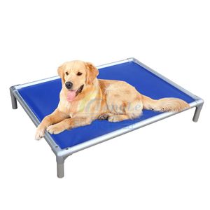 Langle Factory Hot Sell Custom Indestructible Reversible Washable Outdoor Designer Wholesale Luxury PVC/Teslin Aluminium Dog Bed
