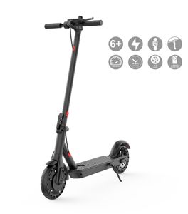 Wholesale Powerful 8.5 Inch LED Display E-Scooter for Adults 350W Motor Two-Wheel Foldable Electric Scooter