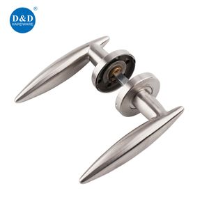 Stainless Steel Solid Lever Main Door Handle Long Interior Door Locks and Handles