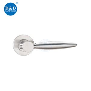 Stainless Steel Door Handles New Design Outside Wood Door Solid Lever Handle