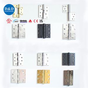 SS Heavy Door Hinge CE UL Fire Proof 2BB 4BB Stainless Steel Black Antique Brass Interior Door Hinges