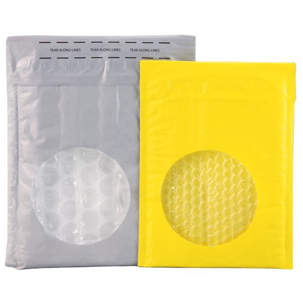OEM Wholesale Custom Packaging Plastic Bags Teal Poly Bubble Mailer Envelope  Mailing Bag for Clothing Shipping Made in Thailand