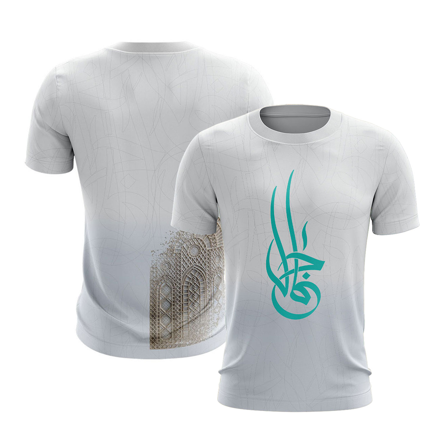 Custom 100% Cotton T-Shirt Men's Sports Fashion Short Sleeve Sublimated Custom Logo Oversized Long Length-OEM Services Available