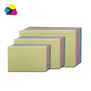 0.7 Height 3.1 Wide 5.1 Length Teacher Office Stationery Lined Brite Ruled Assorted Colors Paper Index Cards
