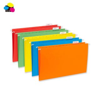 11pt Paper 25pcs/Box Designed for Home and Office Color Coded File Organization, Letter/Legal Size,  Hanging File Folders
