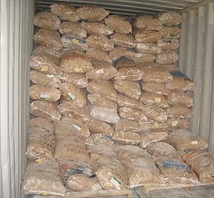 Quicklime Lump in used bag 40kg