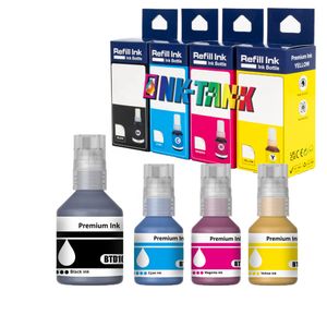 INK-TANK BTD100 BTD-100 BTD100BK BTD 100 Premium Compatible Color Water Based Bottle Refill Ink for Brother DCP-T230 Printer
