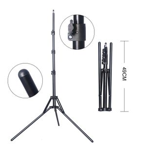 Kernel 200cm  Folded Tripod Video Photography Mini Flexible Tripod Light Stand