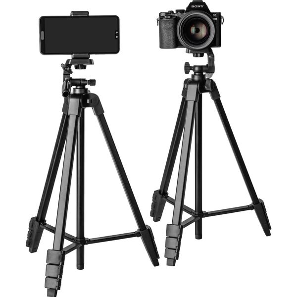 Kingjoy Photography VT-666H Aluminum Lightweight Tripod Universal Digital Professional Camera Accessories Stand Tripod