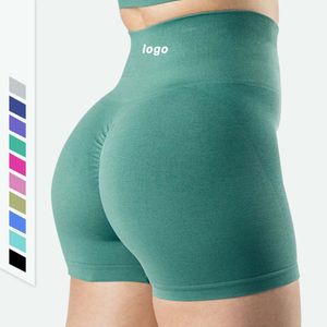 Gym Shorts Women Leggings Compression Nylon Biker Shorts Hight Waist Stretchy Running Fitness Yoga Shorts for Women
