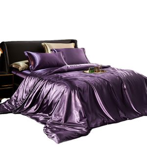 Wholesale Luxury Bedding Set Silk Bed Sheets Custom 100% Mulberry Silk Bed Sheets Set