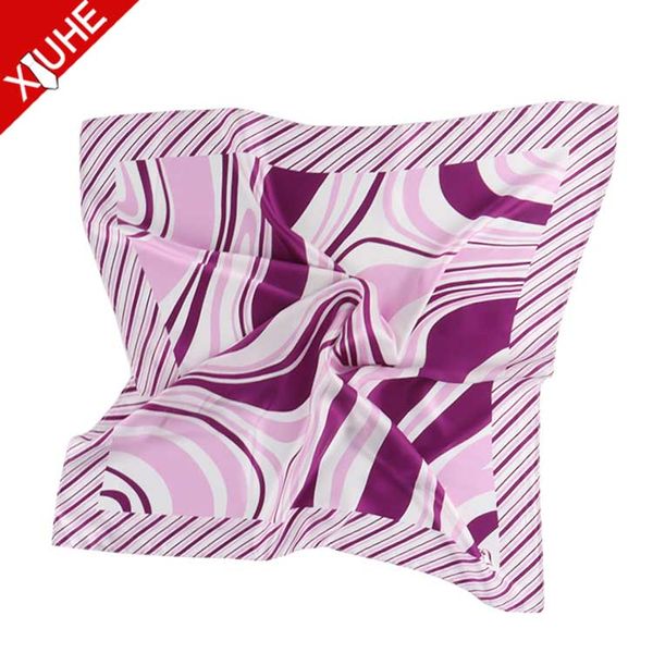 Custom Printed Silk Scarves for Women New Design 60*60 Square Scarf