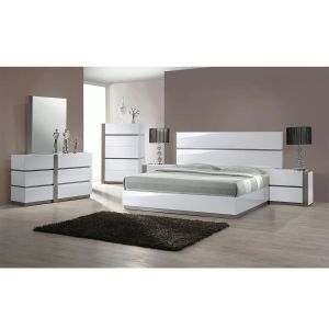 Factory Price LED Modern Bed Wholesale Classic Furniture High -quality Wooden Large Bed Hot -selling Bedroom Set GMY39