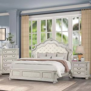 Wholesale Classic Furniture Wooden Bed Set Hot Selling Bedroom Set High-Quality  Modern Wooden King Bed GMY33