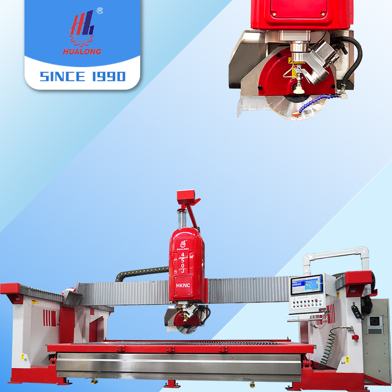 5 Axis Automatic Stone Cutting Machine/cnc Granite Cutting Machinery Bridge Saw for Granite/stone/marble/quartz