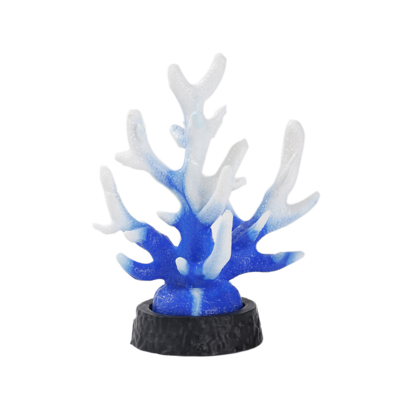 Aquarium Fish tank Landscaping Small Coral Fish tank Decoration Simulation Coral Plastic Water Grass Sand Table Decoration