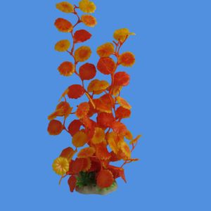New Best-selling Aquatic Plants and Aquarium Ornaments Ceramic Base Plastic Ornaments