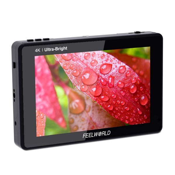 FEELWORLD LUT7S 7 Inch 2200nits 3D LUT Touch Screen Dslr Field Monitor  Waveform Small Size Camera Monitor