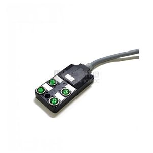 SACB-4/ 8-L- 5.0PUR SCO P 1452602 M12 Distributor Box 5pin 4 Ports 5m PUR Cable