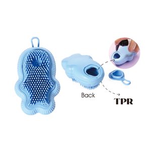 Pet Shampoo Massager Brush Bathroom Puppy Dog Brush Cat Massage Comb Grooming Soft Dog Cleaning Shower Brush Pet Accessories