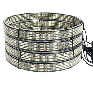 Kingshowstar New Product High Quality  Super Bright 4pcs 15inch 17inch10Rows  LED  Wheel Light for Cars Trucks Off-Road