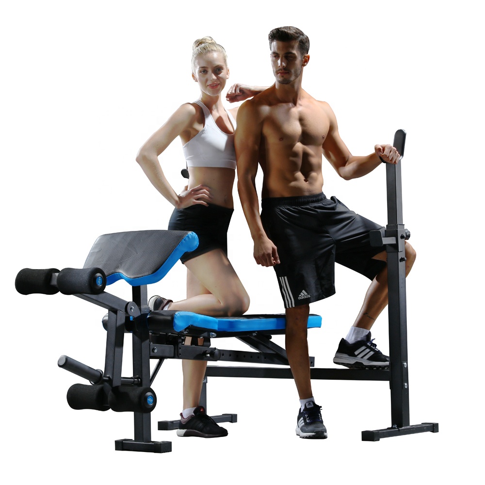 Factory Direct Sale Adjustable Weight Bench Press Home Gym Workout Strength Training Exercise Equipment Foldable Workout Bench