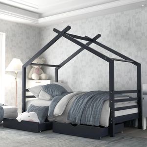 Luxury wooden bed for children by Tan Nhat Trung strong double frame eco friendly wood ideal for growing kids comfort