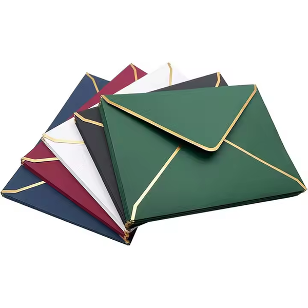 YALONG Wholesale Luxury Business Card Thank You Printing Paper Envelope Packaging Thank You for Purchasing Paper Greeting Card