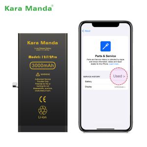 Kara Manda New Diagnostic Show 100% Health Replacement Batteries for iPhone Diagnostic Battery for iPhone 12 13 14 15 Battery