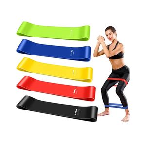 Light Resistance Levels Exercise Bands Fitness Body Building Workout Elastic Training Resistance Bands 600*50*0.4MM