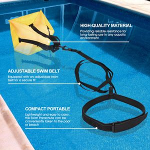 Libenli Wholesale Water Sports  Equipment Accessories Swim Training Belts Swim Resistance Bands Parachute
