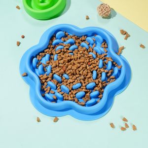 Hot Sale Custom Wholesale 2-in-1 Silicone Slow Food Mat Suction Cups Anti-Choking Pet Dog Lick Mat Portable Pet Bowl for Cats